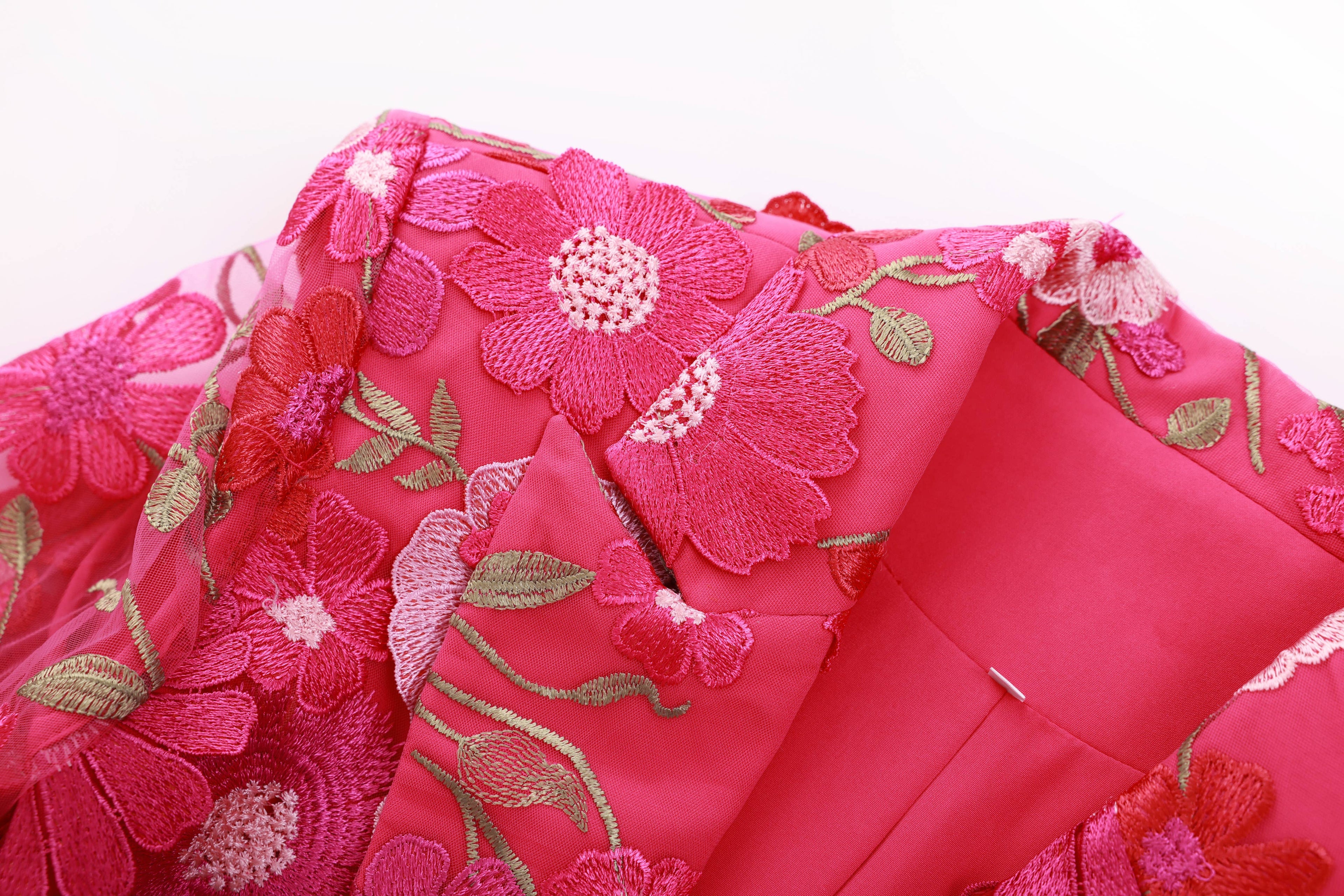 PS8 3D Floral Embroidered Blazer Pants Suit Women