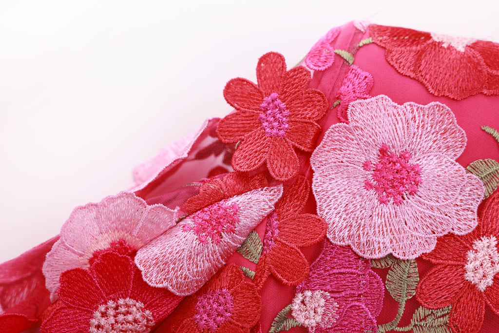 PS8 3D Floral Embroidered Blazer Pants Suit Women