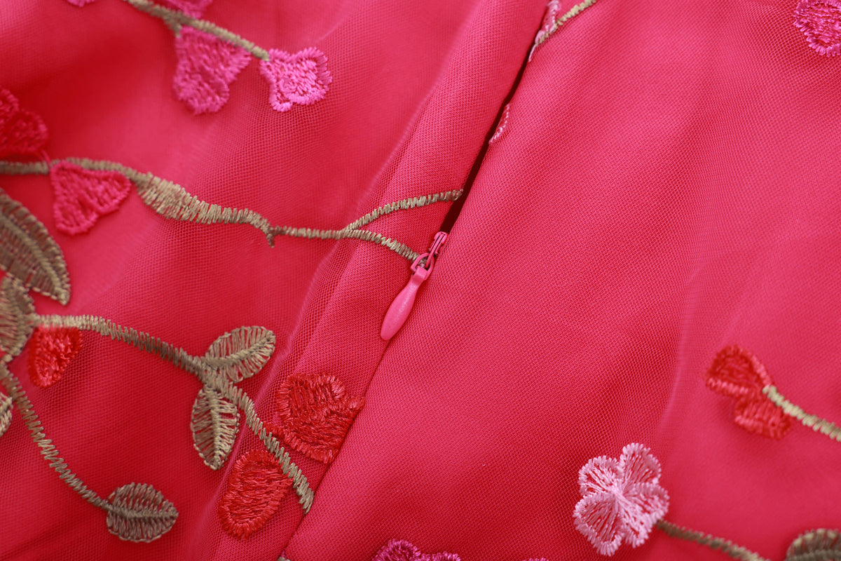PS8 3D Floral Embroidered Blazer Pants Suit Women