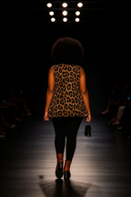 Wild Grace Leopard Print Vest