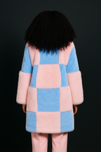 Cotton Candy Dream Faux Fur Coat