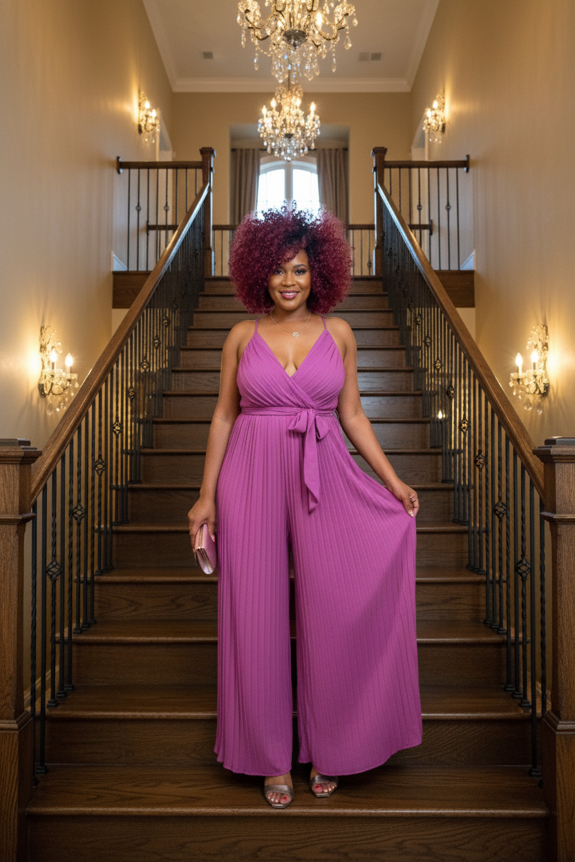 Coco Pleated Jumpsuit