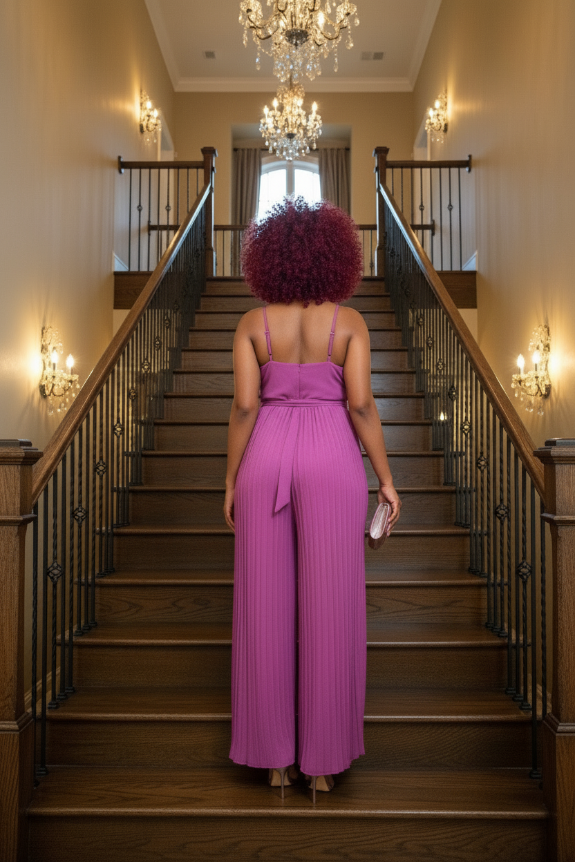 Coco Pleated Jumpsuit