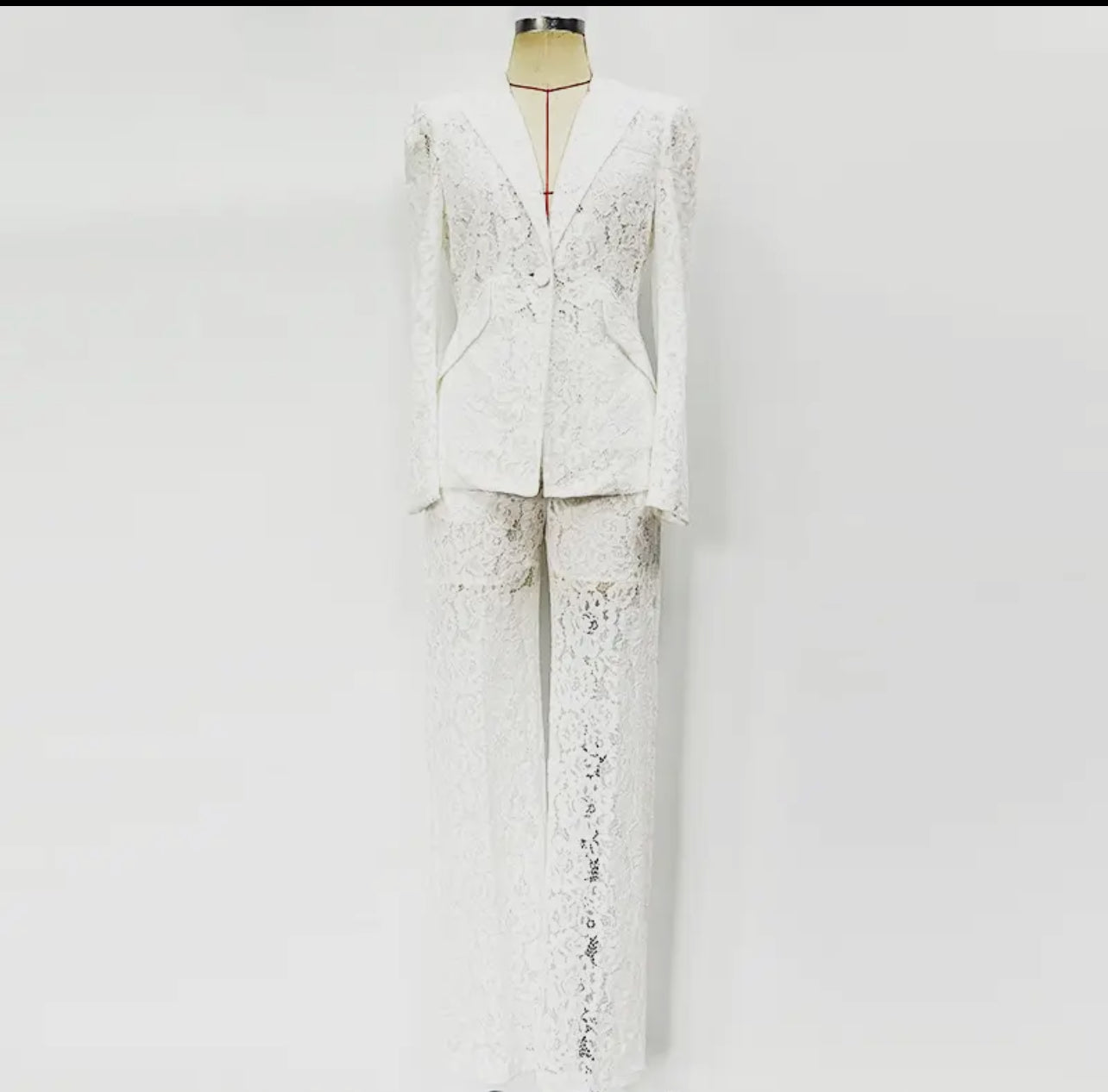30Y Elegant Lace Suit