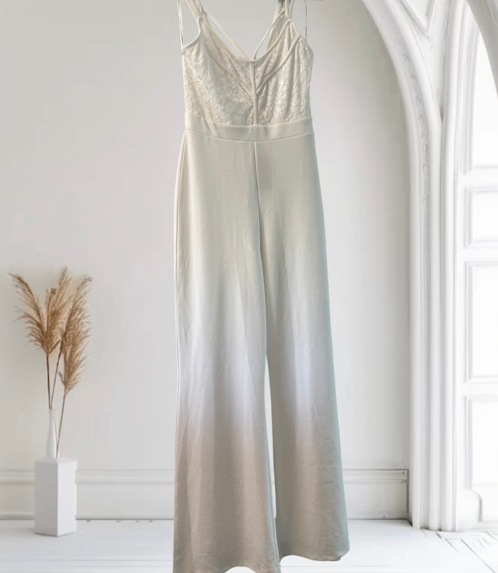 Lace Spaghetti Strap Jumpsuit