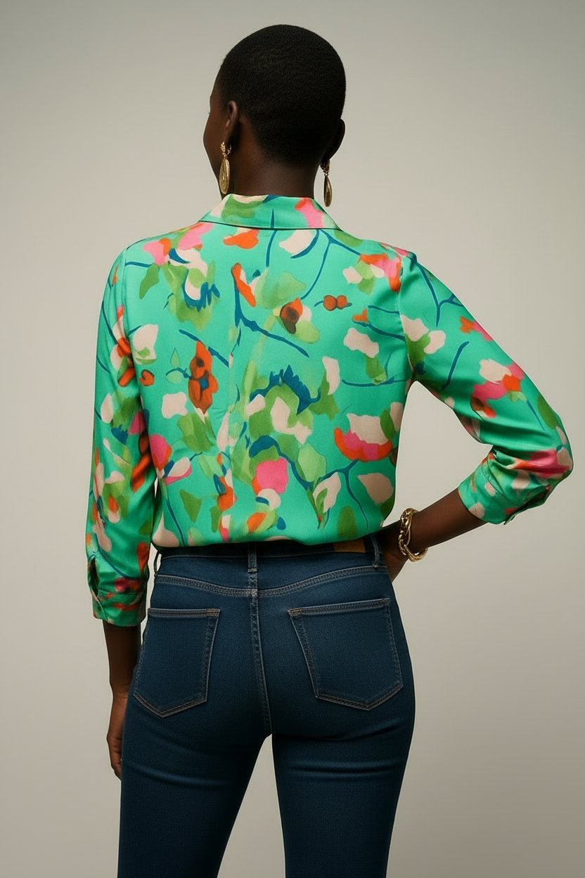 Daniella Printed Blouse