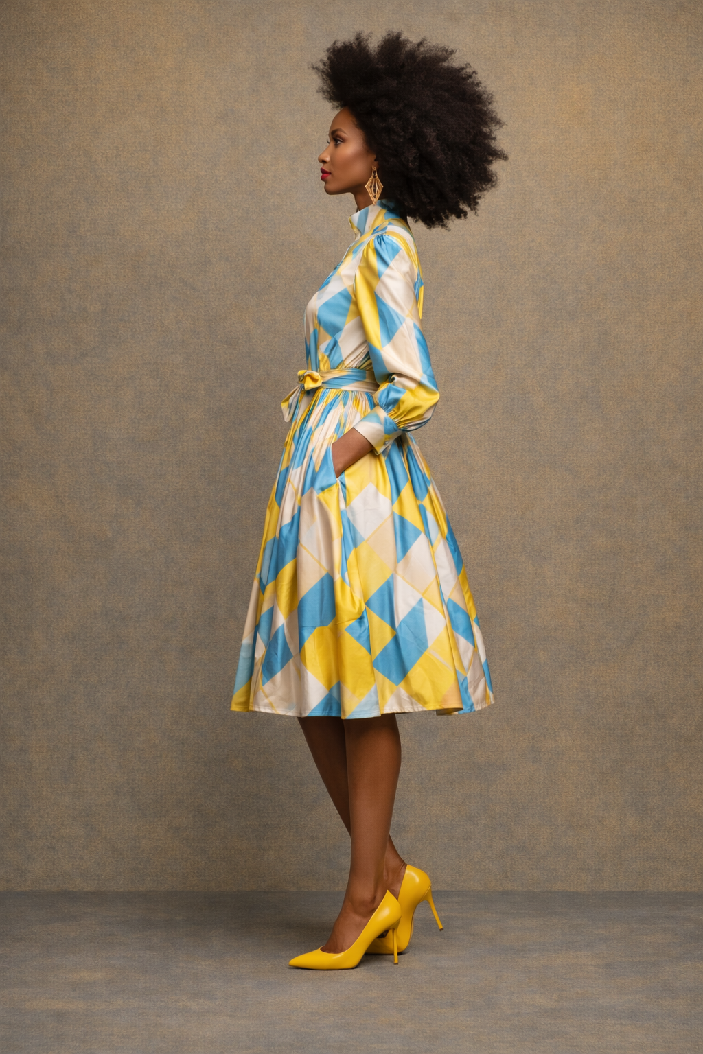 Bold Expressions Novelty Coat Dress