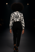 The Urban Letter Print Blouse