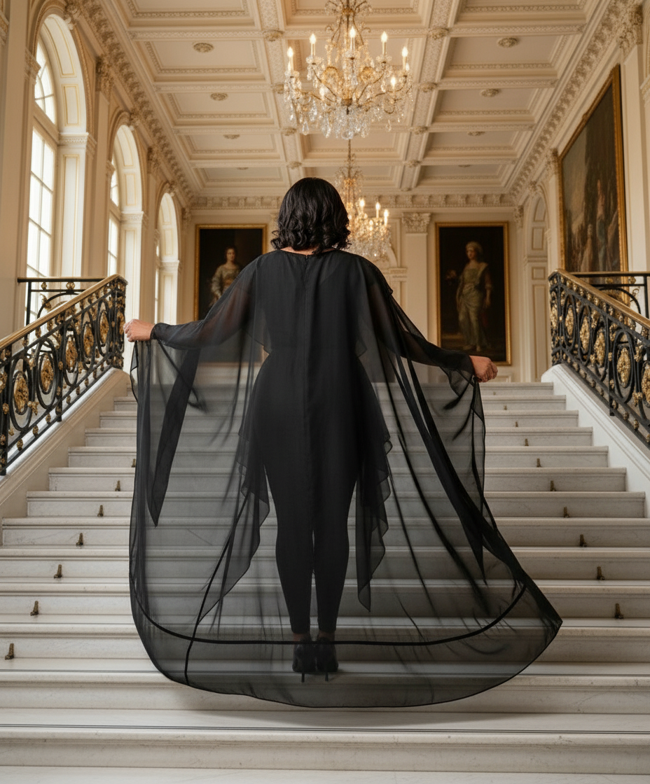 Muse Layered Outer Organza Dress – I See U Boutique
