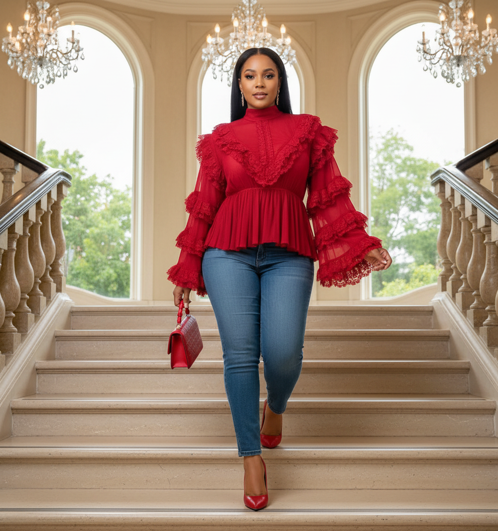 Victorian Flair Blouse