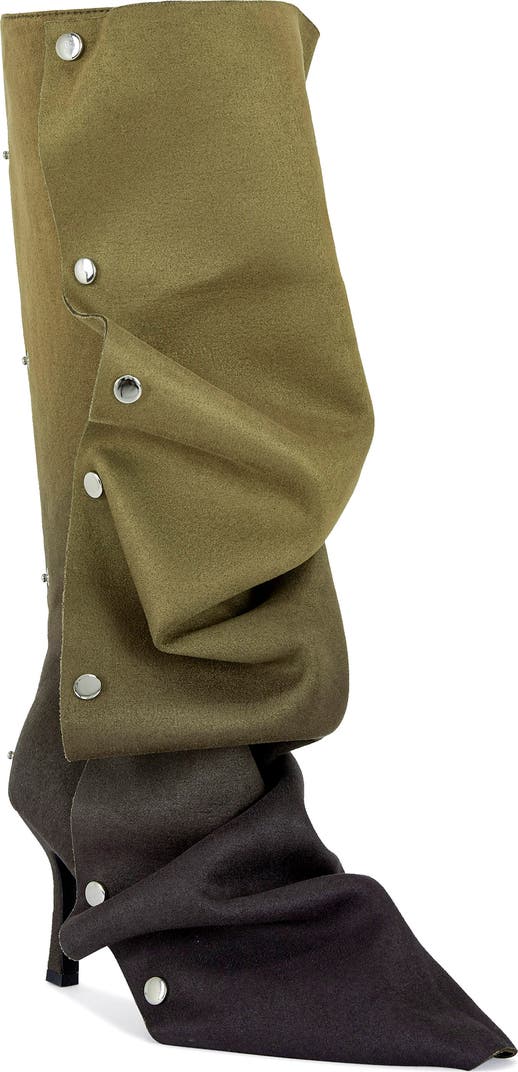 Ombré Blend Knee High Slouch Boot