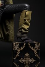 Ombré Blend Knee High Slouch Boot