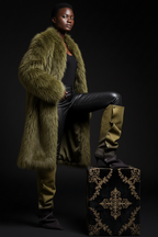 Ombré Blend Knee High Slouch Boot