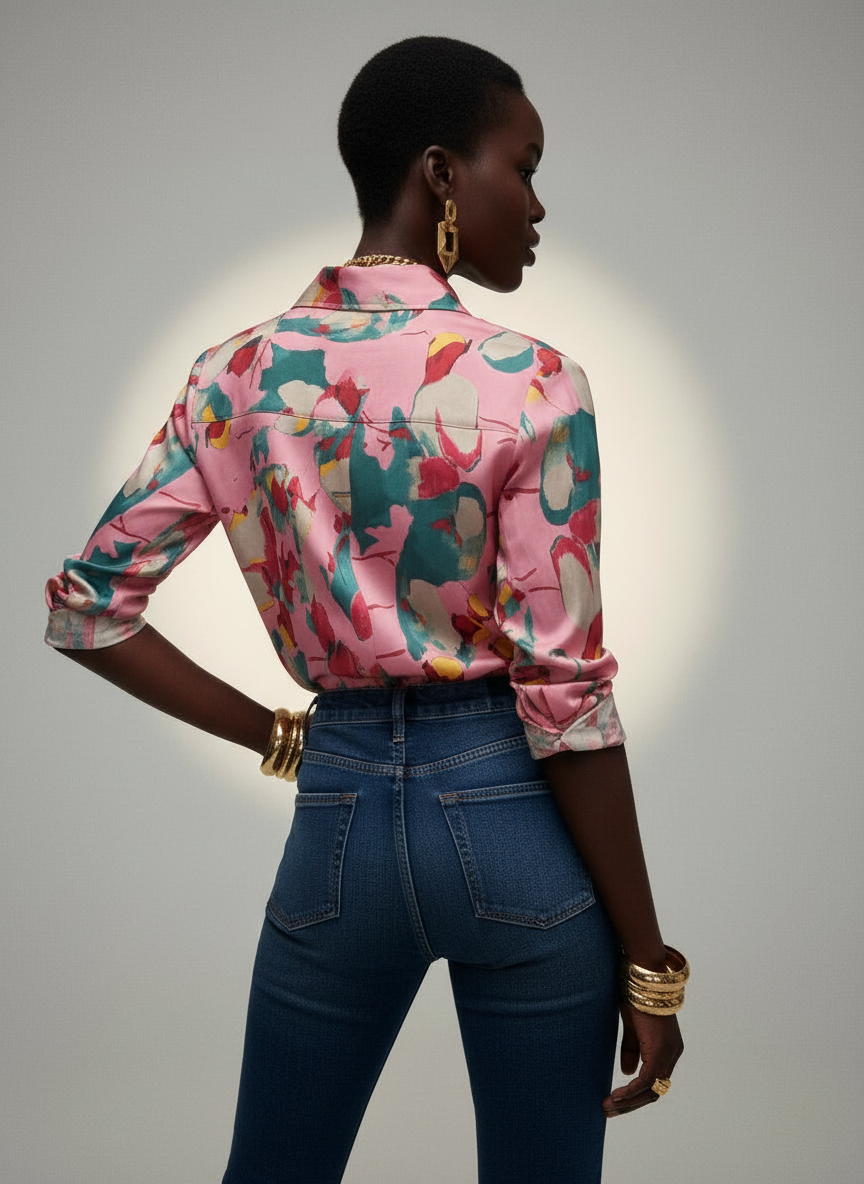 Daniella Printed Blouse