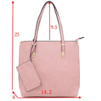 The Blush Elegance Tote 4-in-1
