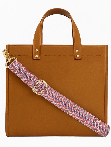 The Campbell Tote with Sedona Patterned Strap
