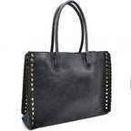 The Onyx Studded Tote