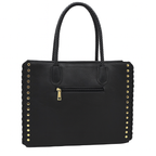 The Onyx Studded Tote
