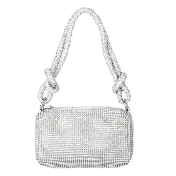 The Celeste Rhinestone Shoulder Bag