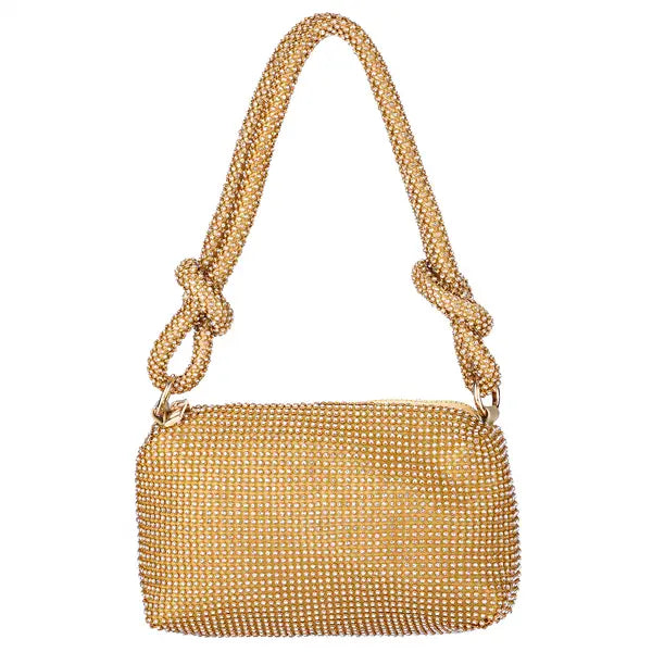 The Celeste Rhinestone Shoulder Bag