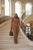 Crepe Scuba Jumpsuit