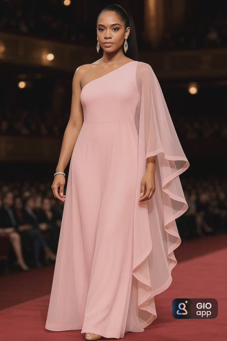 The Enchante' One Shoulder Jumpsuit