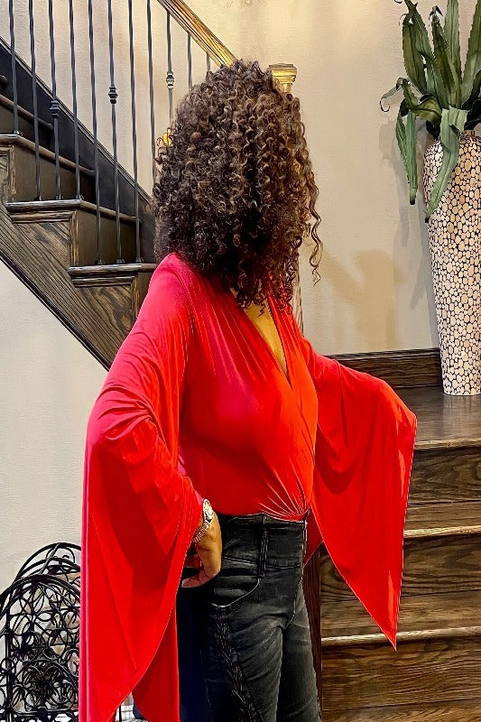 BAT WING SLEEVE SEXY