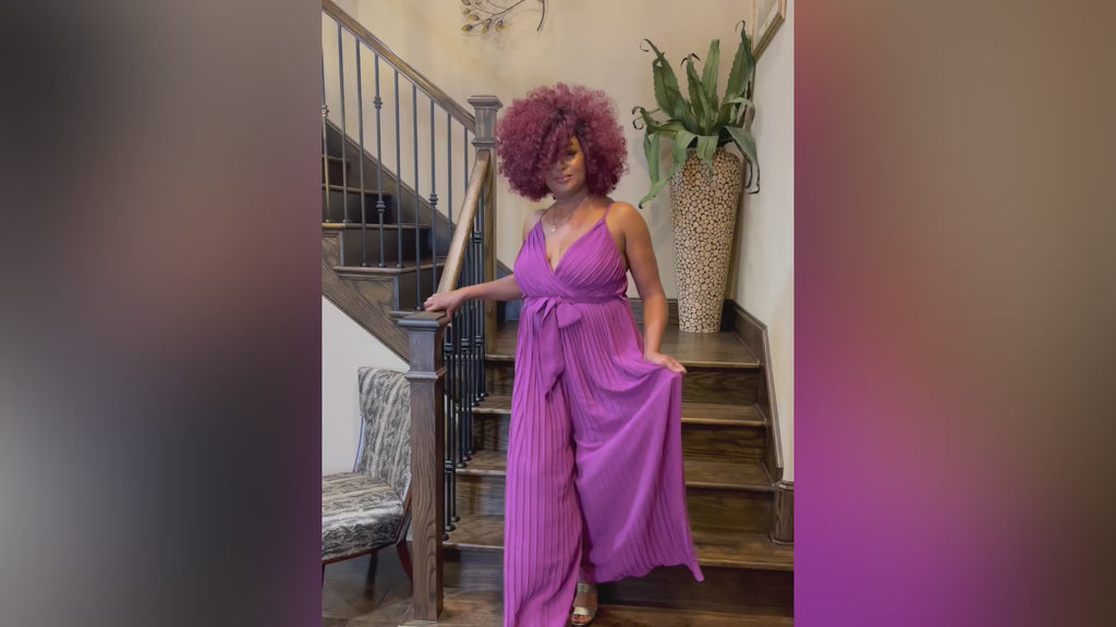 Coco Pleated Jumpsuit