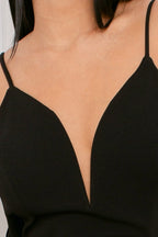 Midnight Spaghetti Strap Maxi Dress