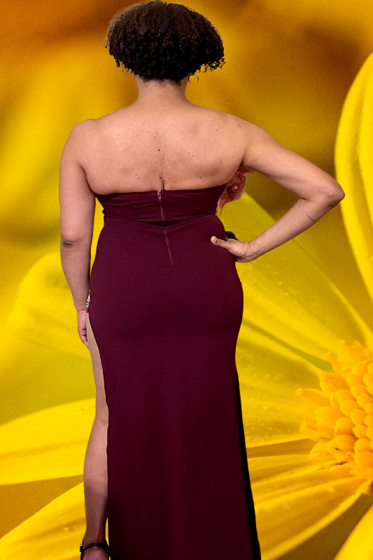 SOFIA BEADED EMBROIDERED MAXI DRESS